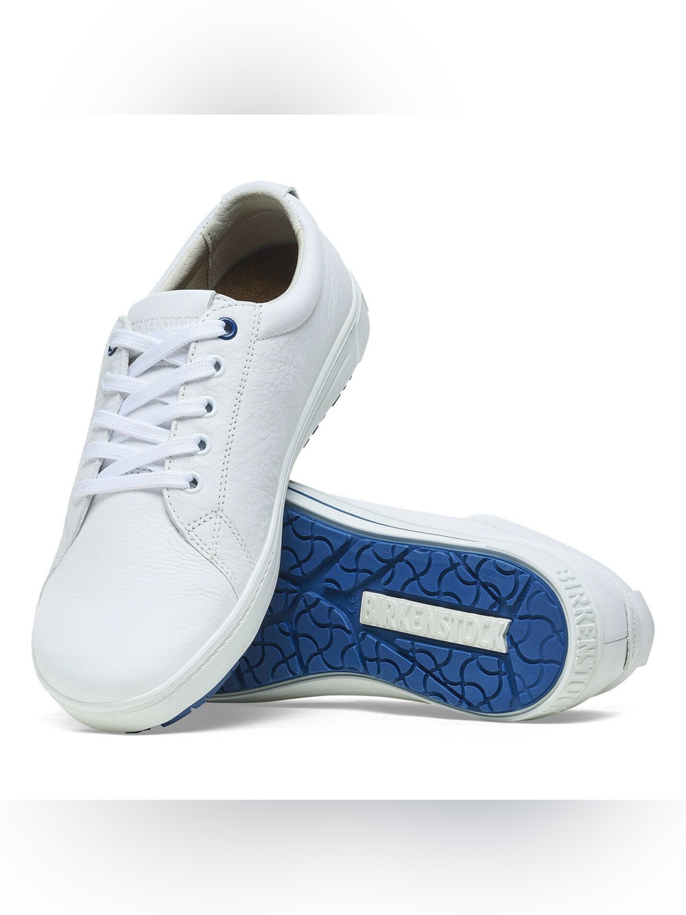 Birkenstock QO 500 White Leather Sneakers Size 40